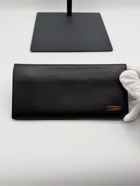 Burberry Long Bi Fold Wallet
